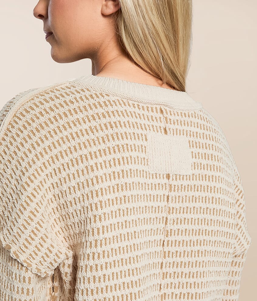 Textured Chenille Sweater