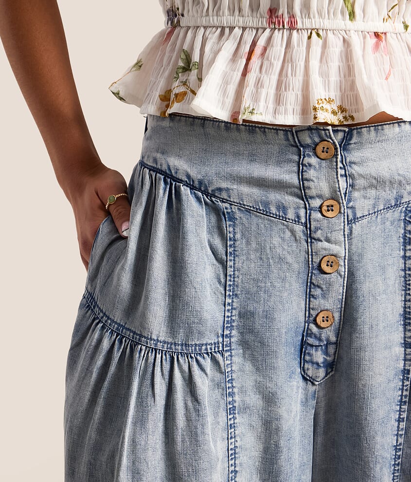 High Rise Wide Leg Jean