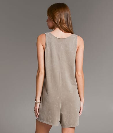 Washed Knit Romper thumbnail 3