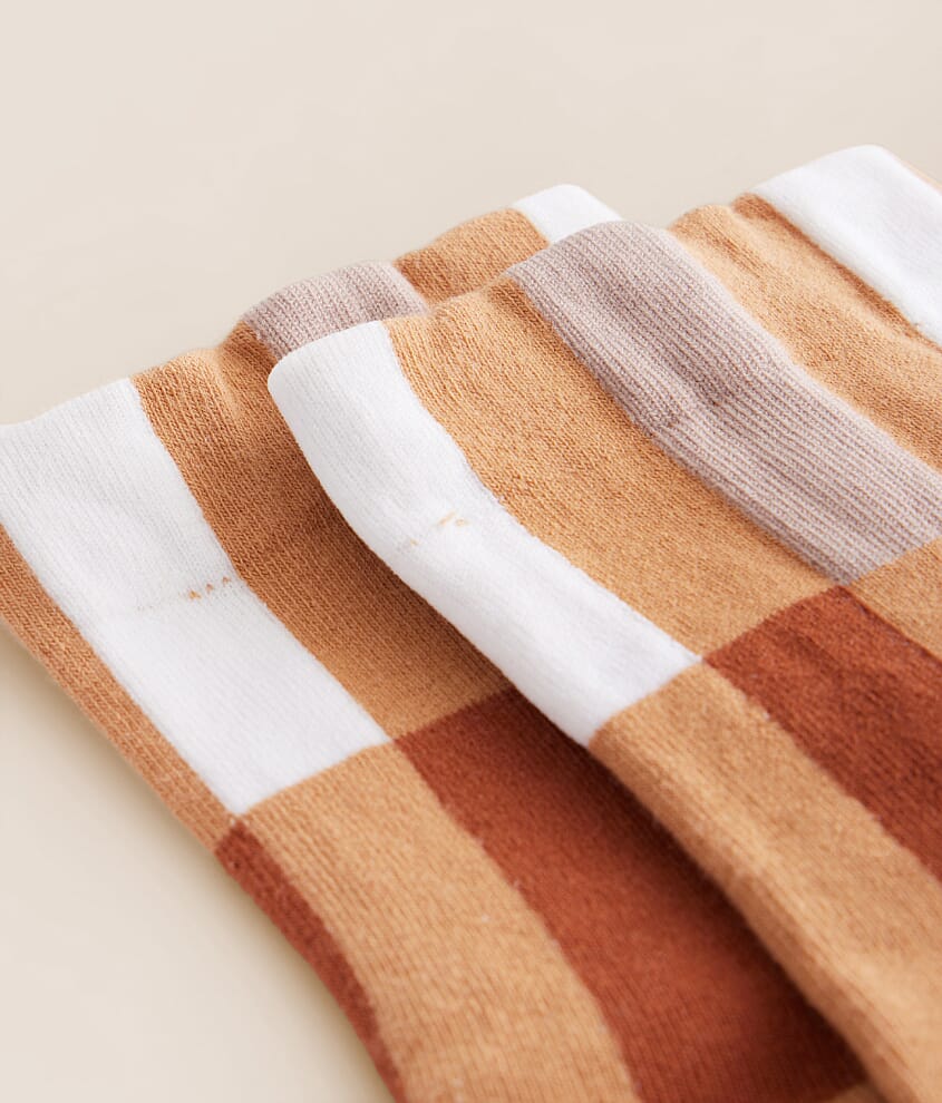 Checkered Ankle Socks