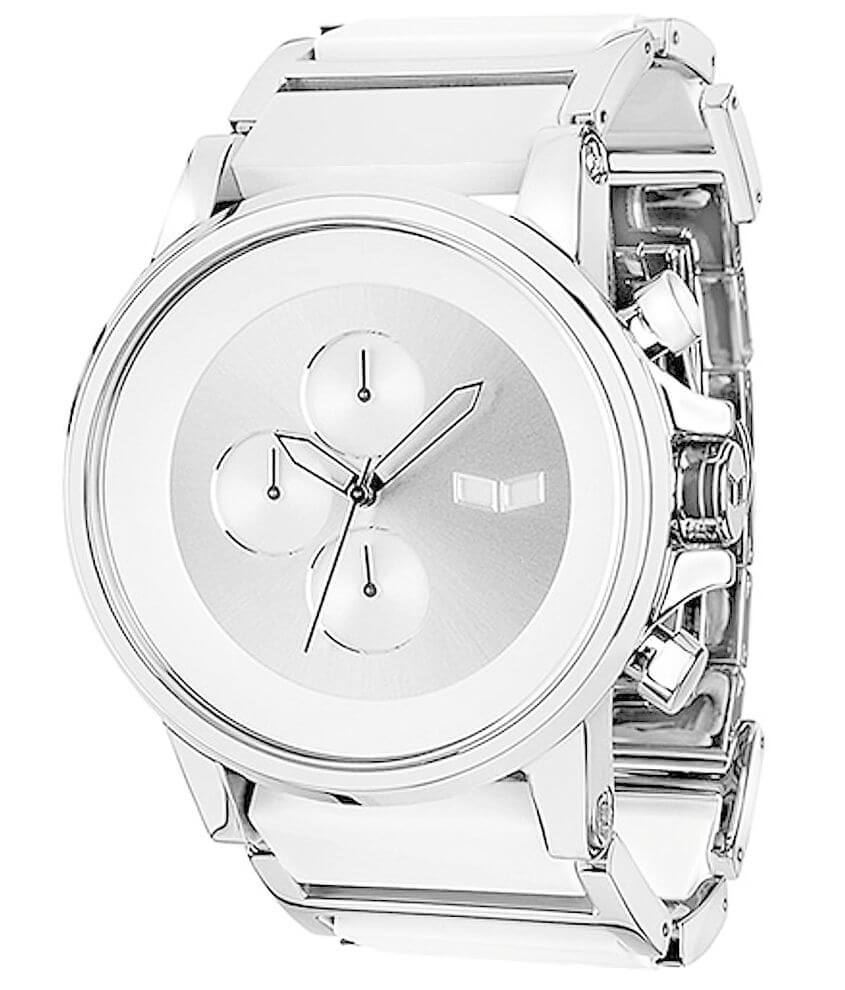 Vestal Plexi Acetate Watch - Men's Watches in White | Buckle