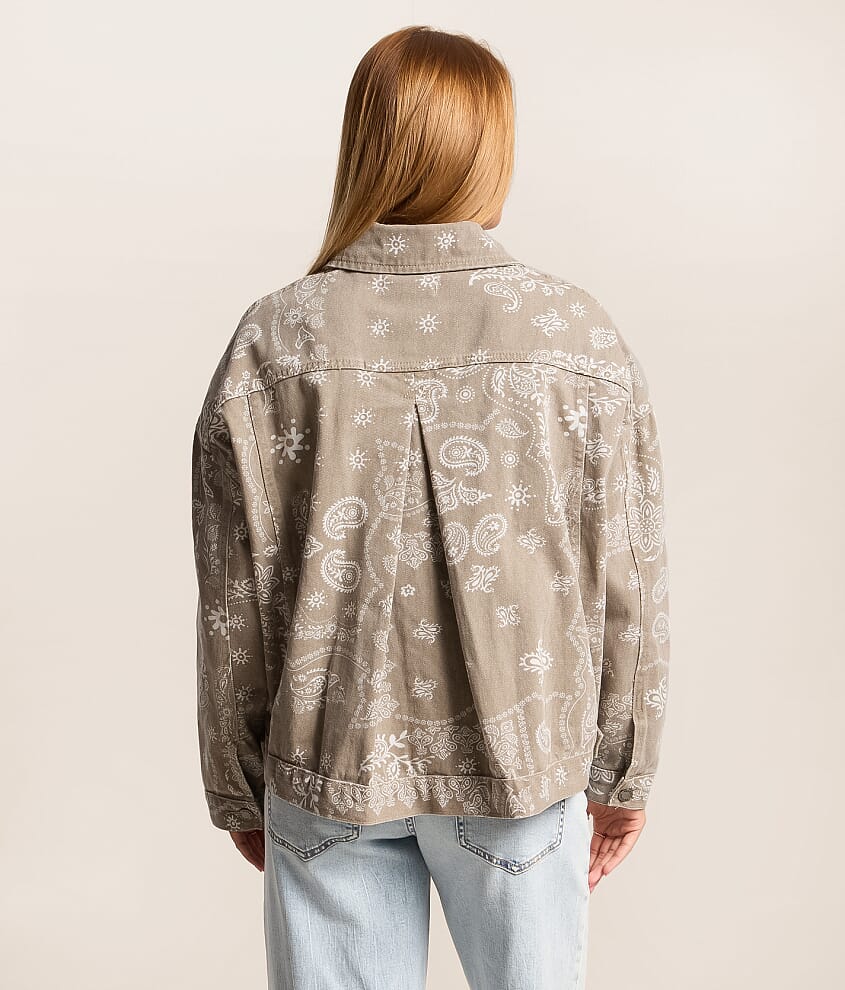 Paisley Denim Jacket