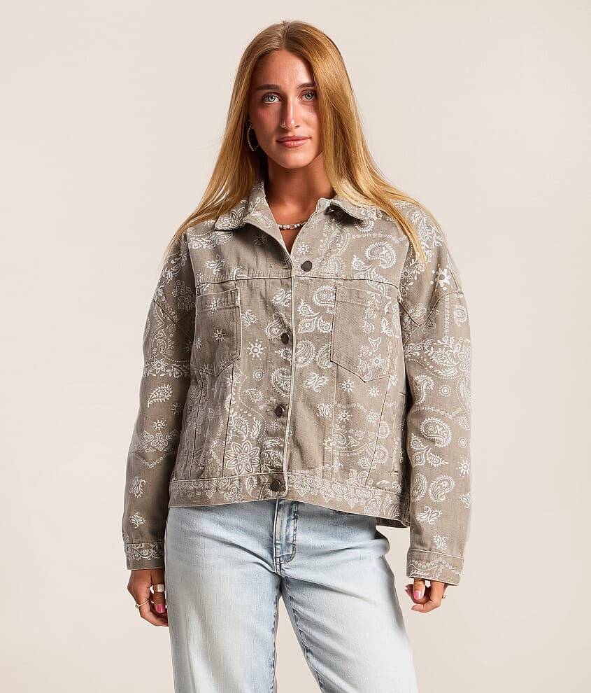 Paisley Denim Jacket