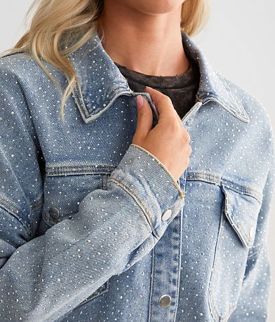 Veveret Rhinestone Denim Jacket MISC_DETAIL_2