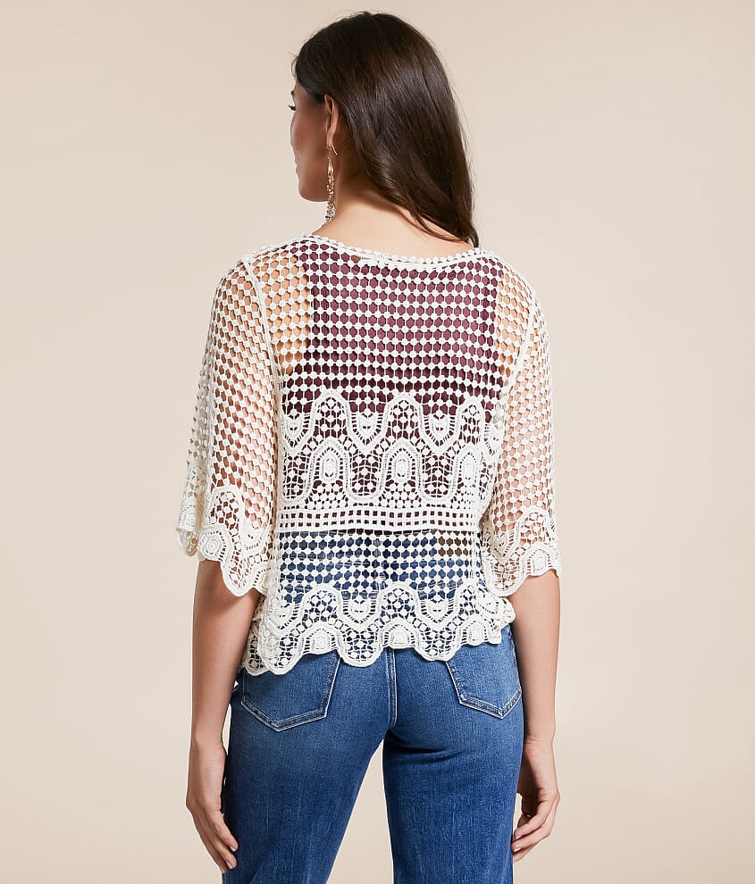 Boxy Crochet Top - thumbnail 7