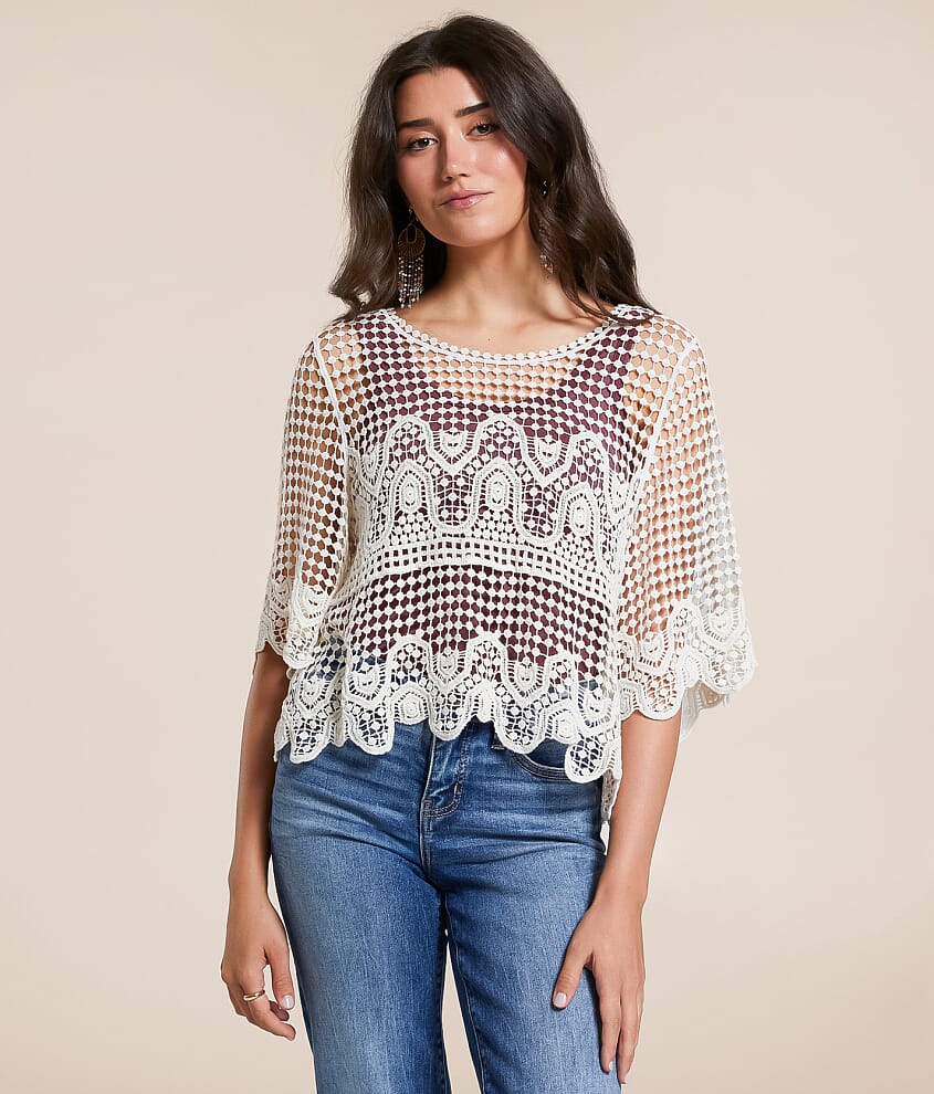 Boxy Crochet Top - thumbnail 6