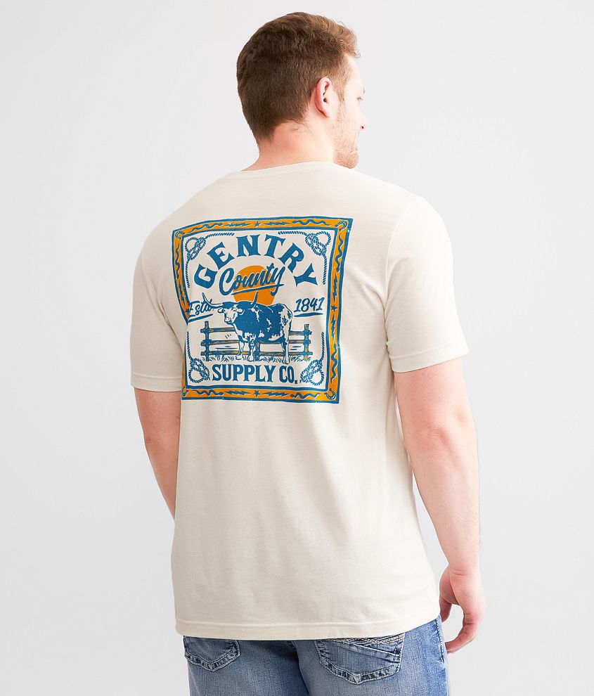 Gentry County Western Bandana T-Shirt