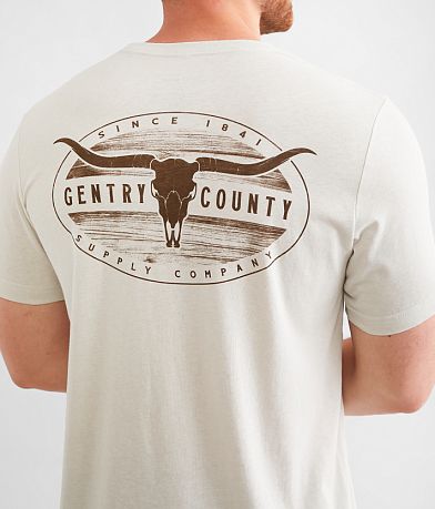 Gentry County Wooden T-Shirt BACK