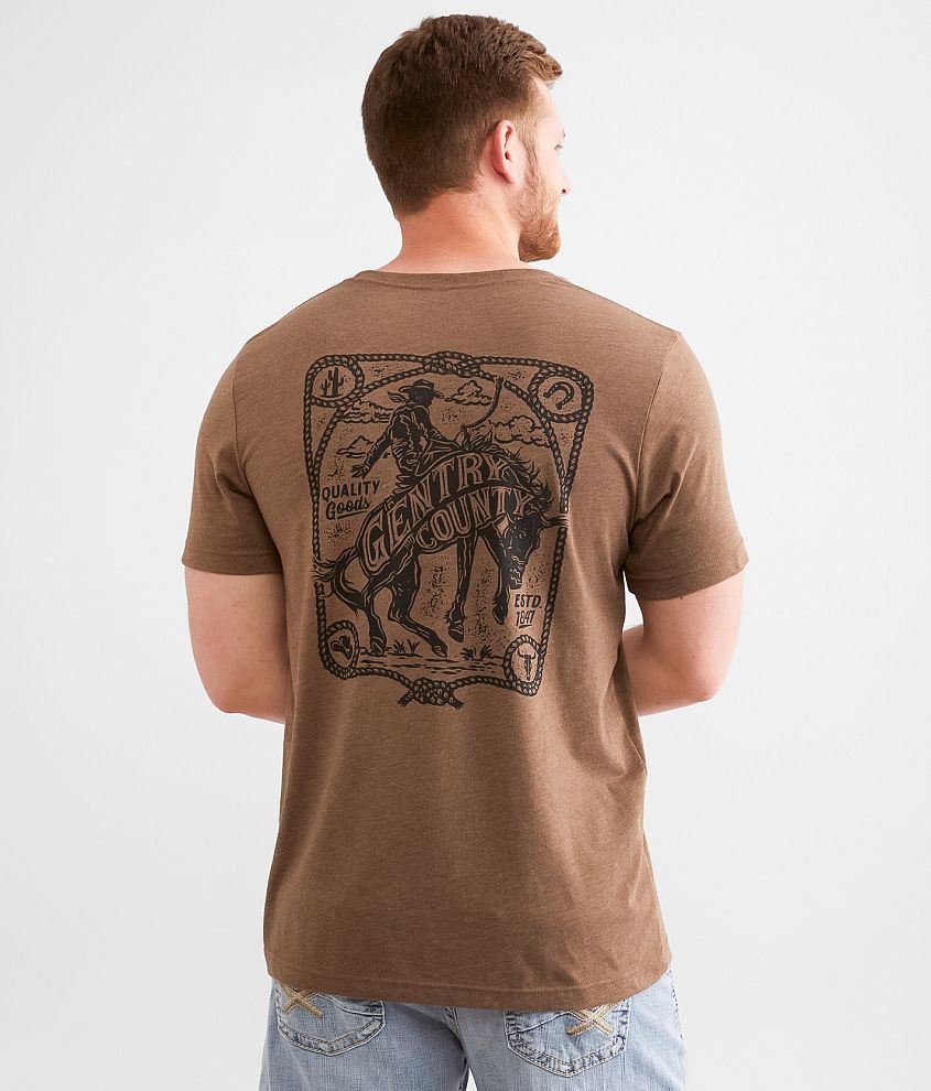 Gentry County Western Rider T-Shirt front view