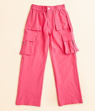 VBRT Girls - High Rise Stretch Cargo Pant front view