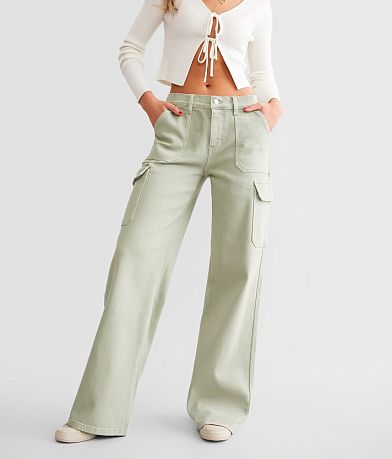 Vibrant M.I.U. Wide Leg Cargo Pant FULL_LEFT_SIDE