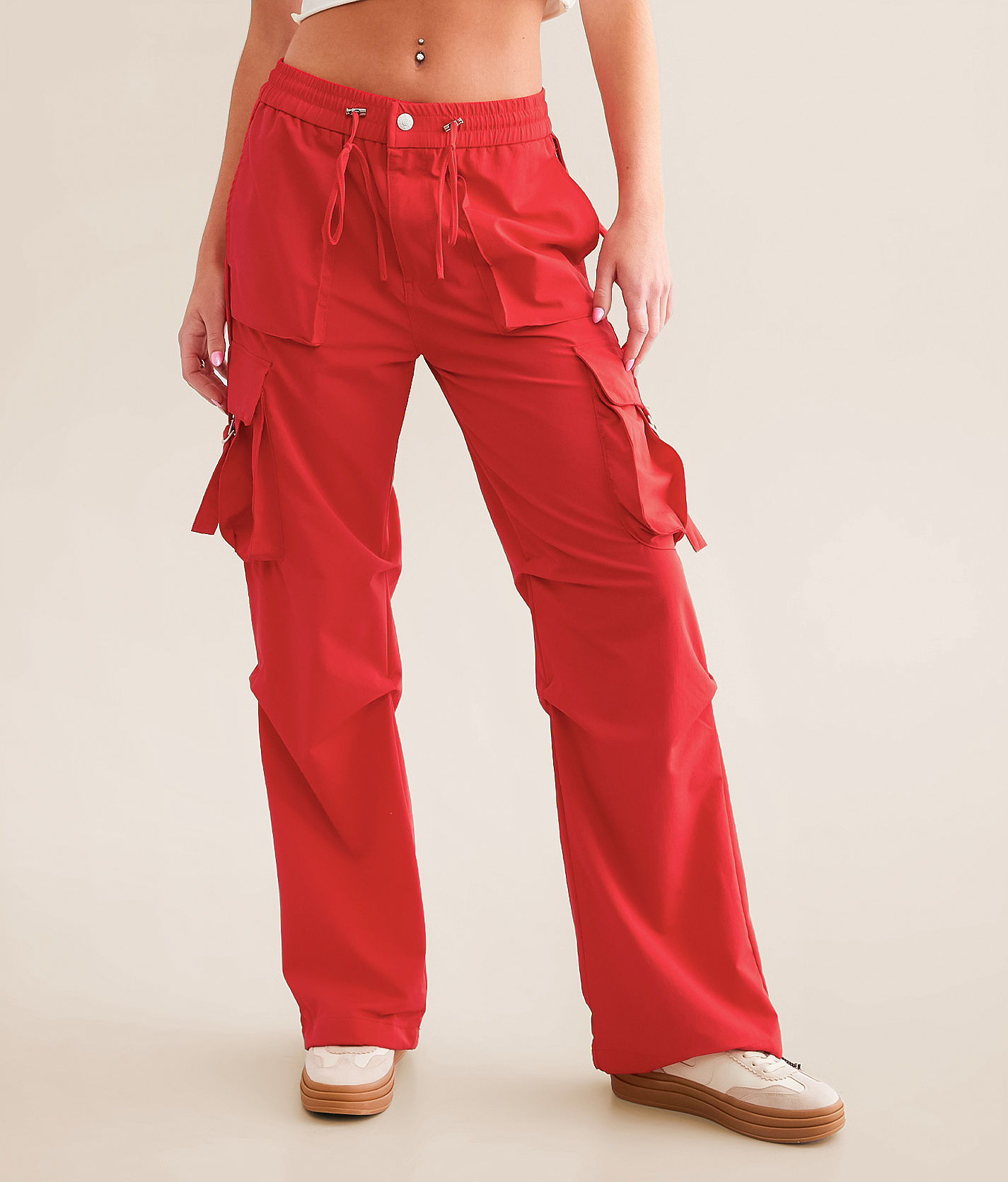 Vibrant M.I.U. Cargo Stretch Pant - Women's Pants in Red Vibrant M.I.U. Cargo Stretch Pant - Women's Pants in Red