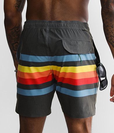 Vissla Fist Bump Stretch Swim Trunks BACK