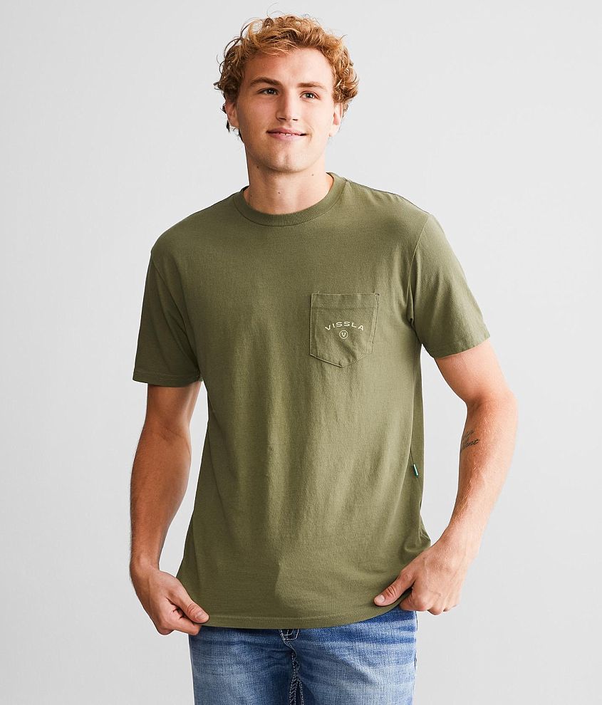 Vissla Raised By Waves T-Shirt front view