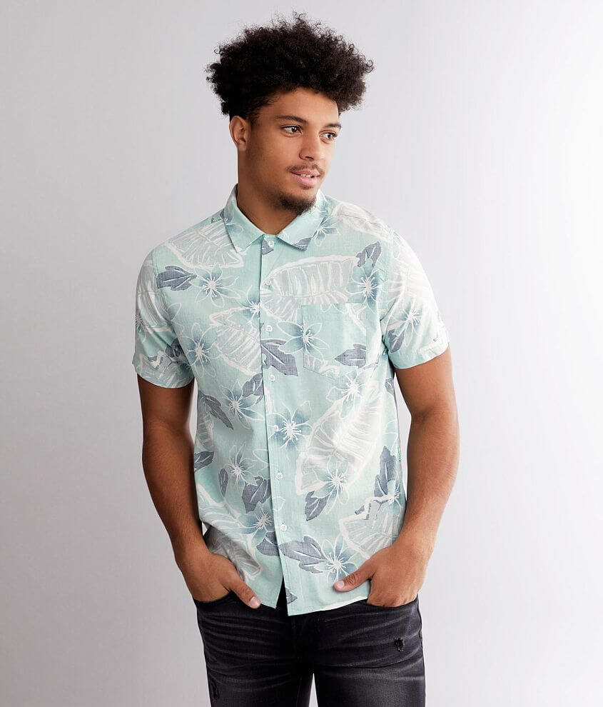 Vissla Kalakaua Shirt - Men's Shirts in Aqua | Buckle