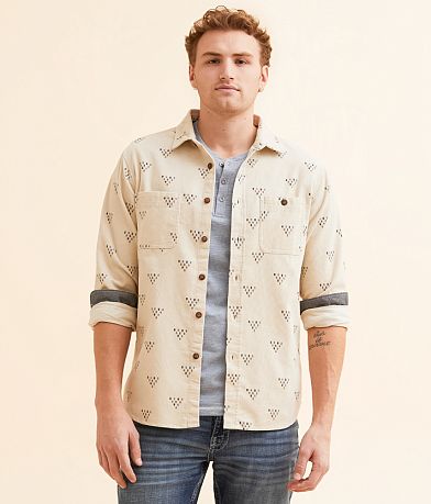Vissla Rails Corduroy Shirt front view