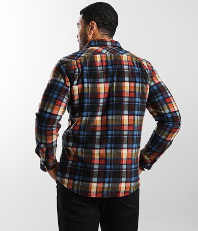 Vissla Cozy Polar Flannel Shirt BACK