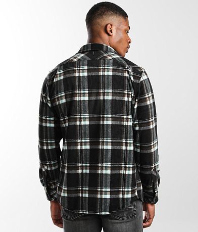 Vissla Cozy Polar Flannel Shirt back view
