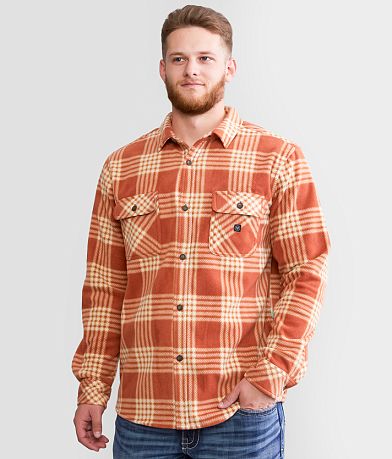 Vissla Eco-zy Fleece Flannel Shirt front view