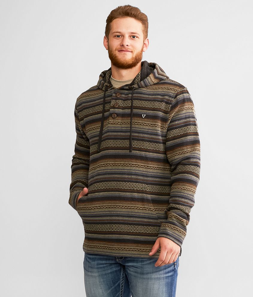 Vissla Descanso Henley Hoodie front view