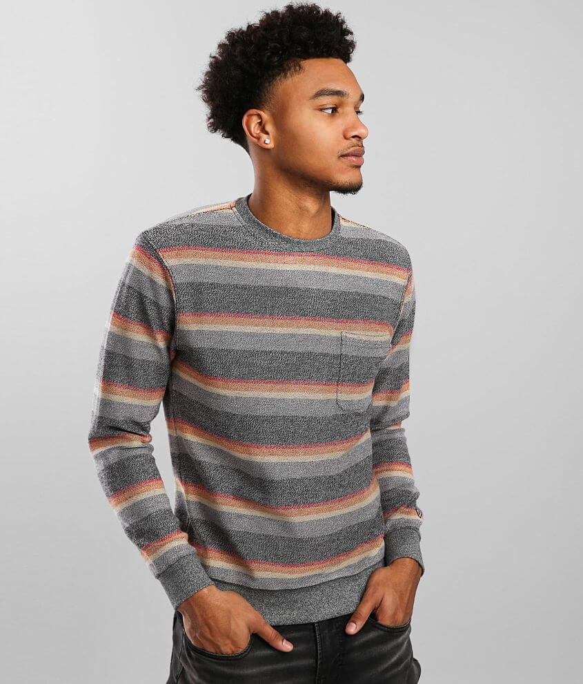 Vissla Recliner Striped Pullover front view