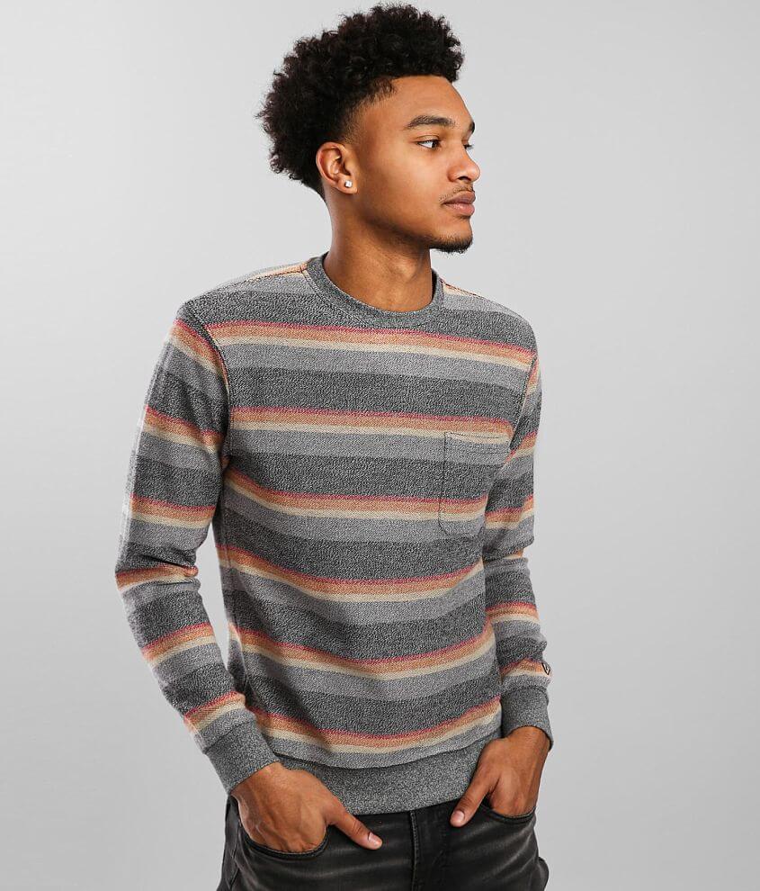 Vissla Recliner Striped Pullover - Men's Sweatshirts in Phantom | Buckle