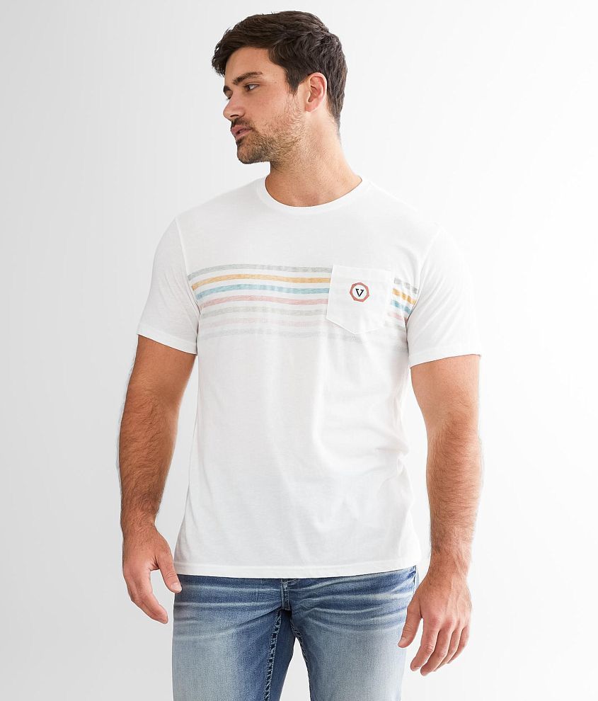 Vissla Parallels T-Shirt front view