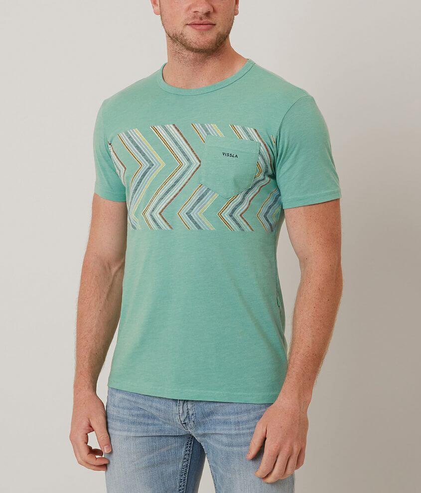 Vissla Raised By Waves T-Shirt front view