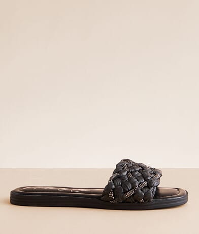 Muse & Co. Raffia Glitz Sandal front view