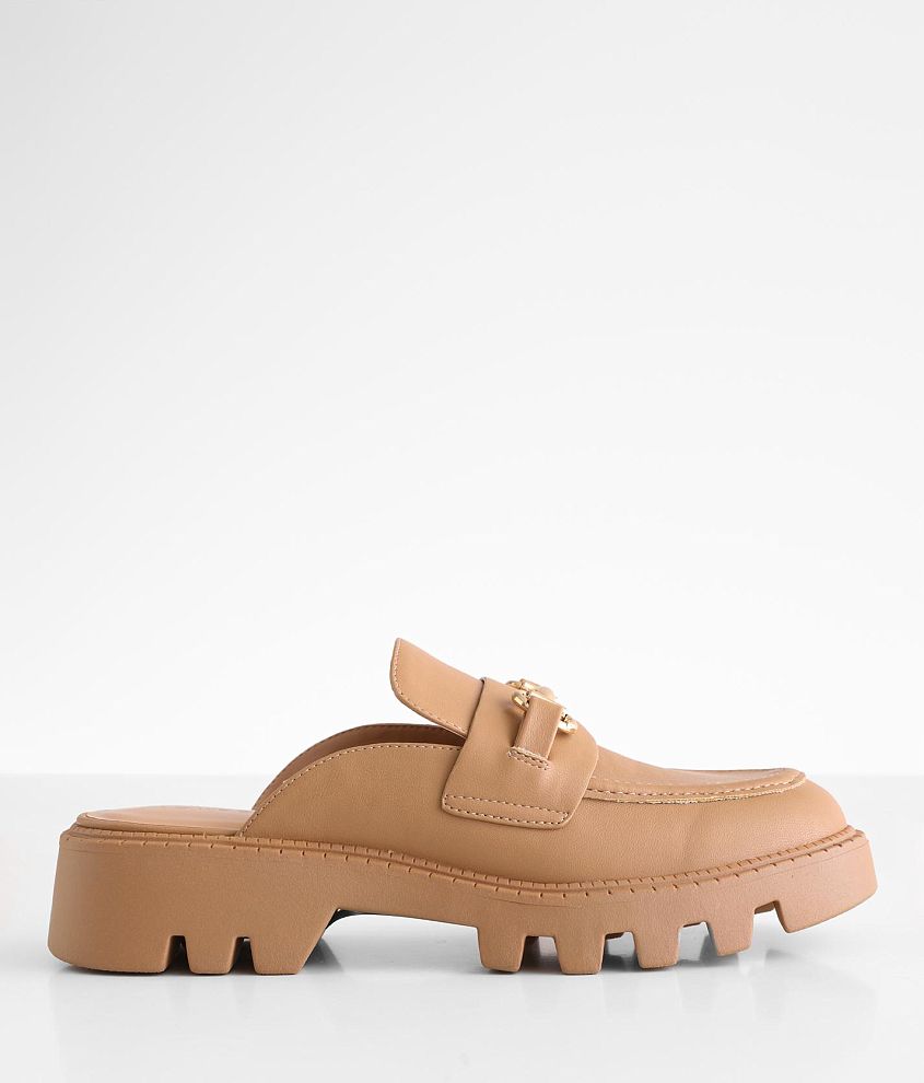 London Rag Loafer Mule Shoe - Women's Shoes in Camel | Buckle