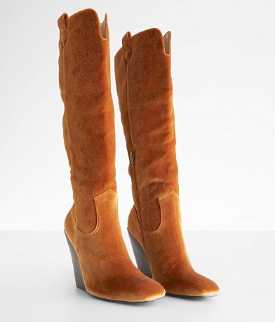 London Rag Velvet Tall Boot misc detail 1 view