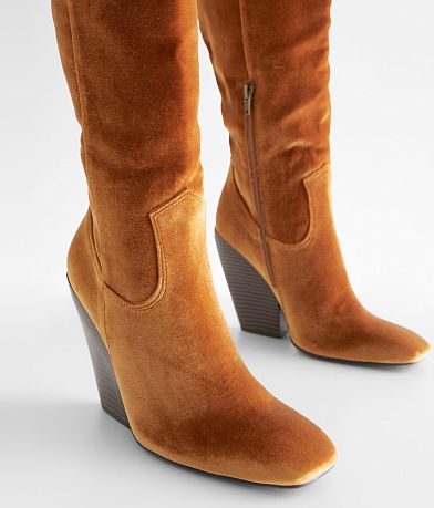 London Rag Velvet Tall Boot misc detail 4 view