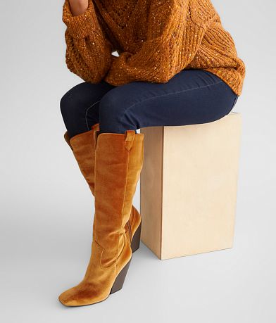 London Rag Velvet Tall Boot misc detail 5 view
