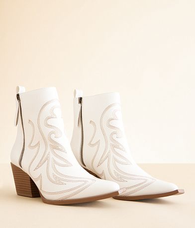 London Rag Faux Leather Western Ankle Boot misc detail 1 view