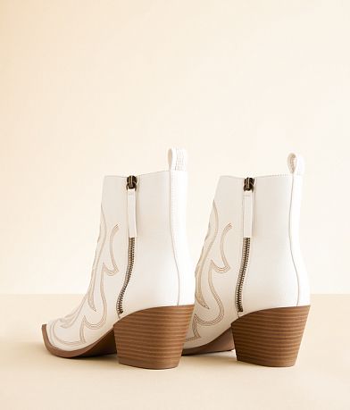London Rag Faux Leather Western Ankle Boot misc detail 2 view