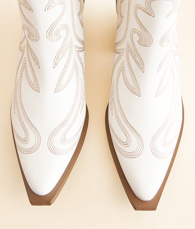 London Rag Faux Leather Western Ankle Boot misc detail 3 view