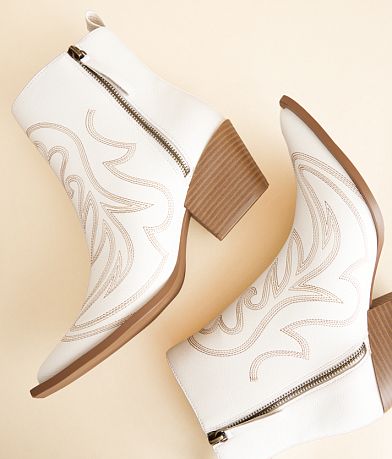 London Rag Faux Leather Western Ankle Boot misc detail 4 view