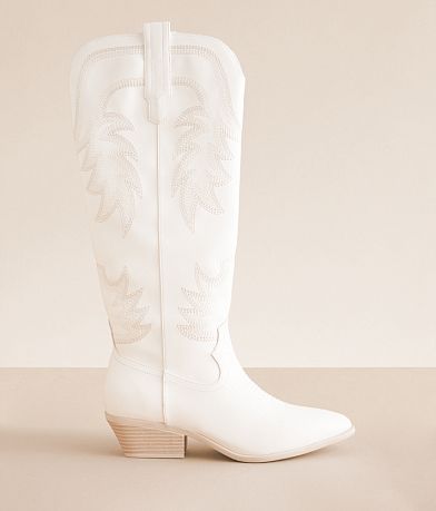 London Rag Embroidered Western Boot front view