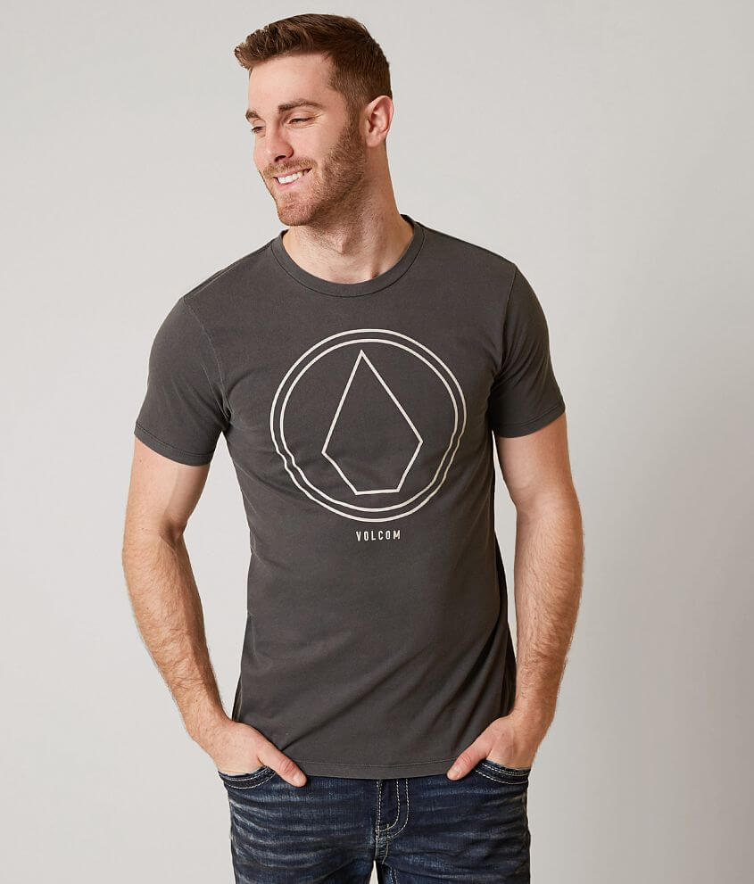 Volcom Pin Line Stone T-Shirt front view