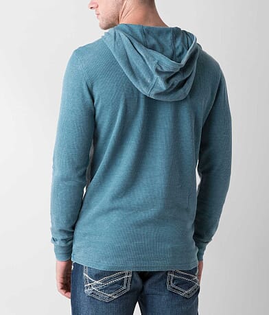 Volcom Murphy Thermal Henley Hoodie BACK