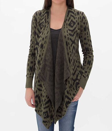 Volcom Movin On Cardigan Sweater misc detail 2 view