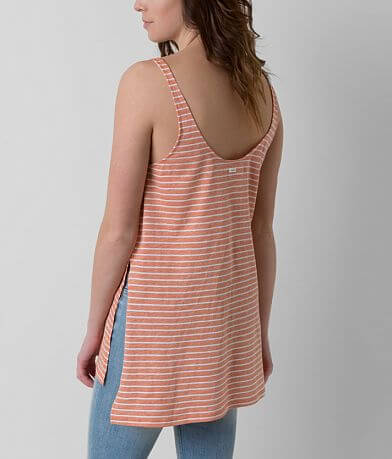 Volcom Striped Tank Top BACK