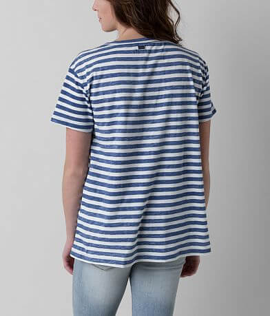 Volcom Striped T-Shirt BACK