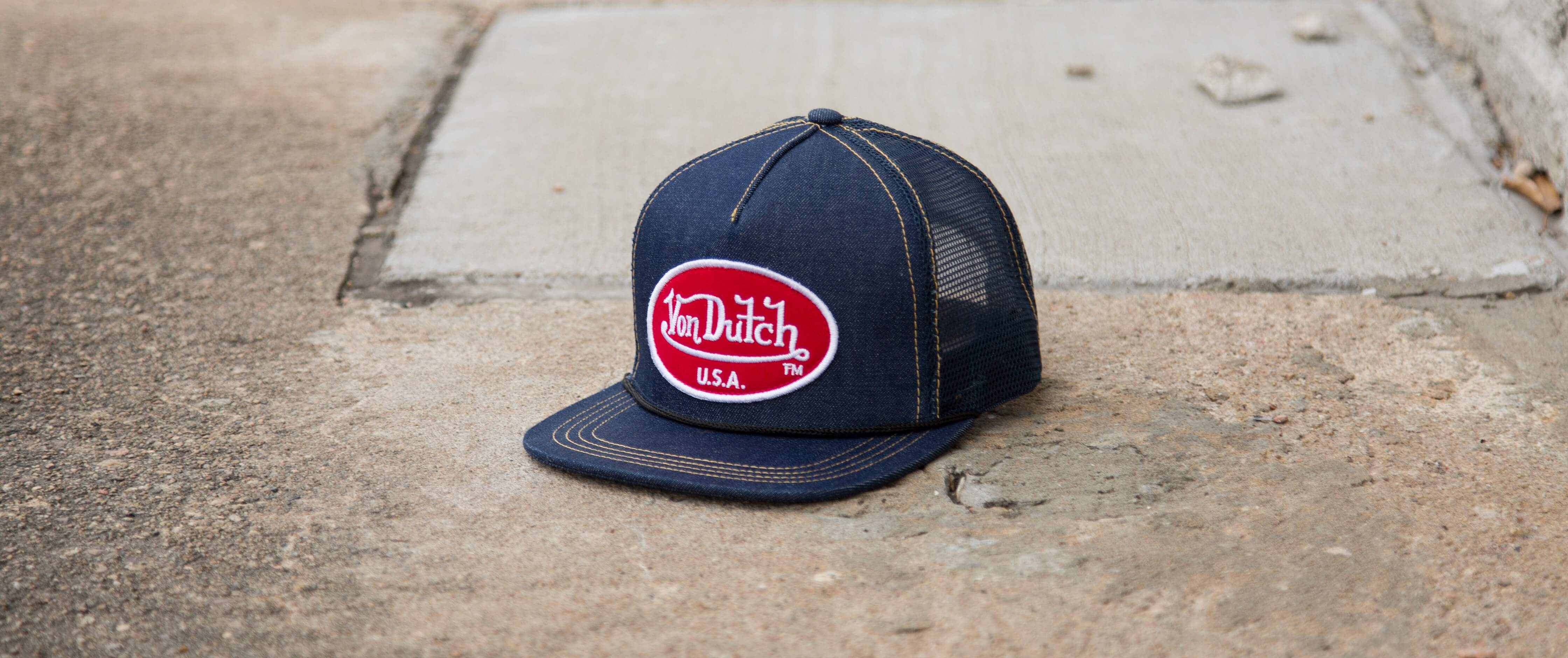 denim von dutch hat