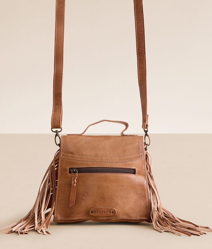 Hidden Leather Fringe Crossbody Purse - thumbnail 2