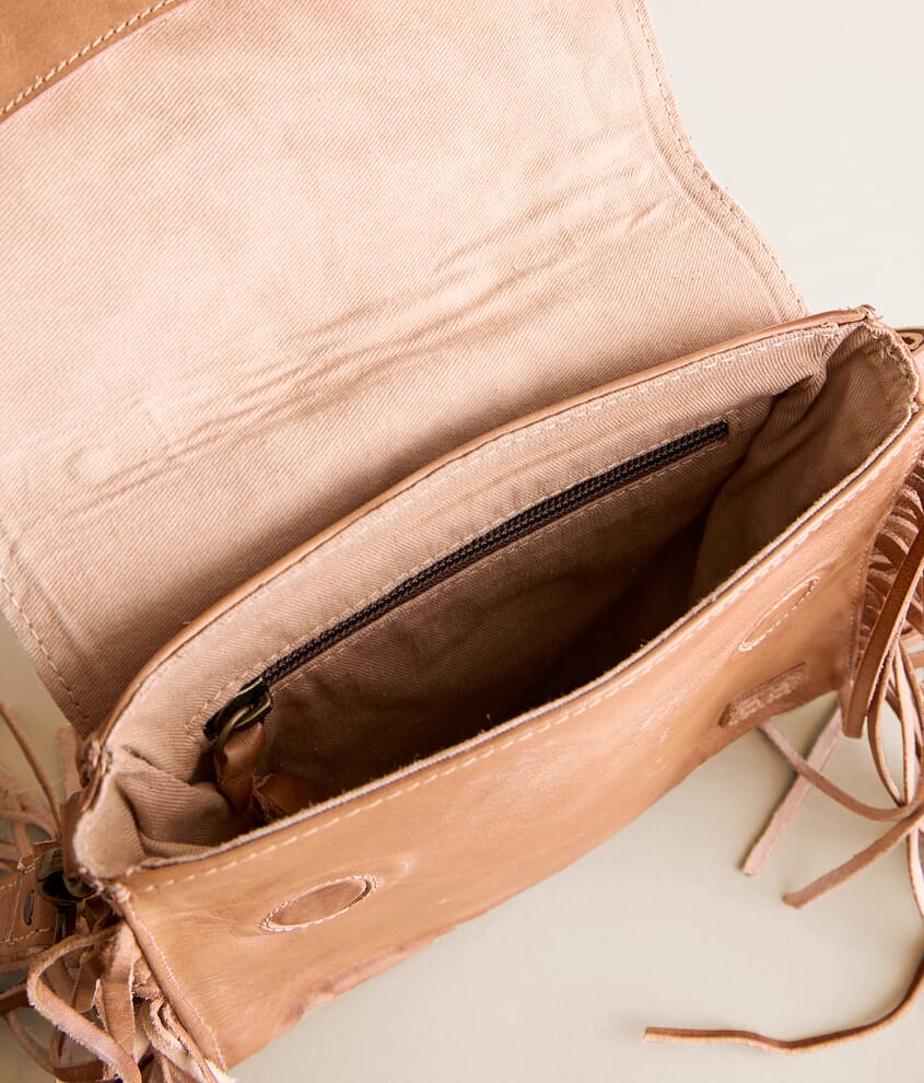 Hidden Leather Fringe Crossbody Purse - thumbnail 3