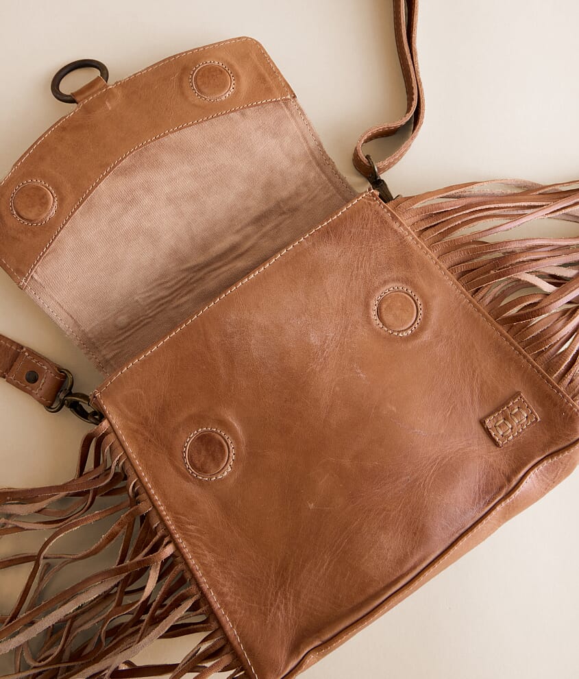 Hidden Leather Fringe Crossbody Purse - thumbnail 4