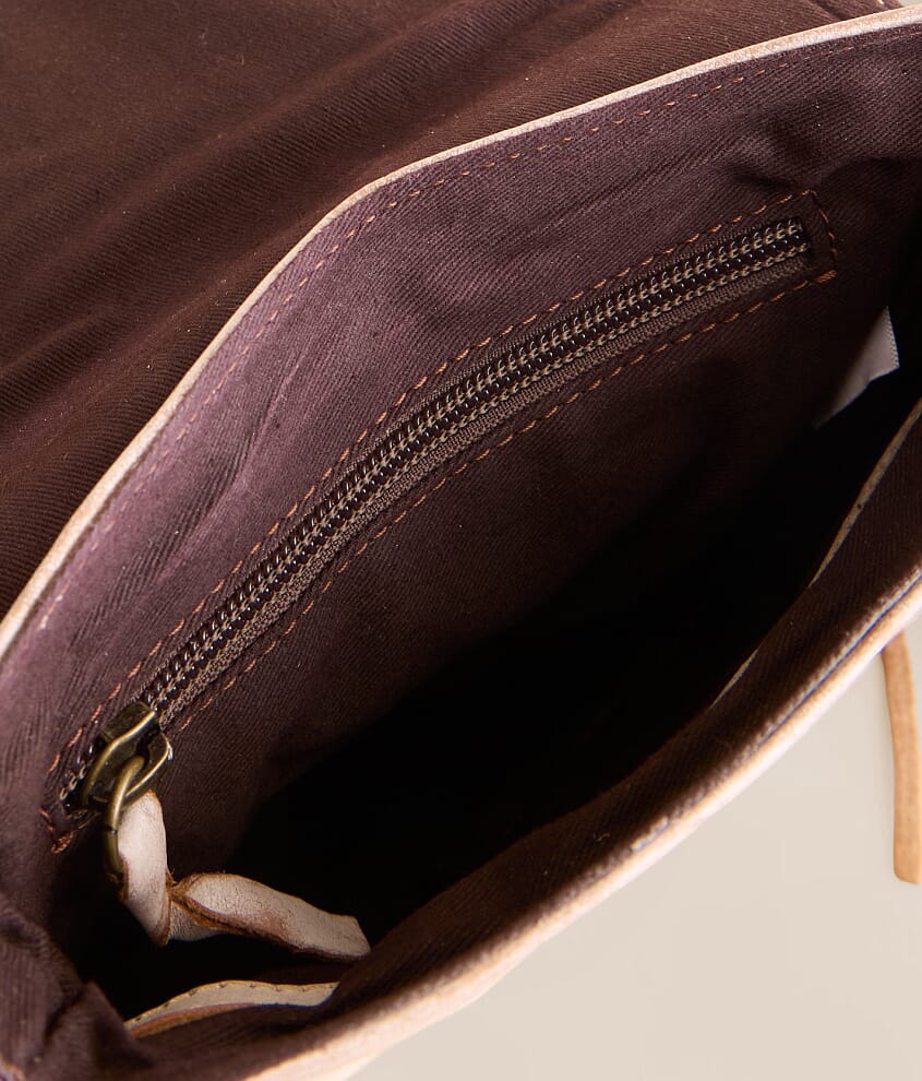 Hidden Leather Fringe Crossbody Purse - thumbnail 10