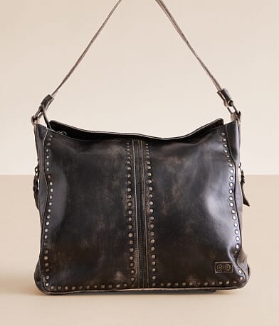 Bed Stu Packet Studded Leather Purse front view