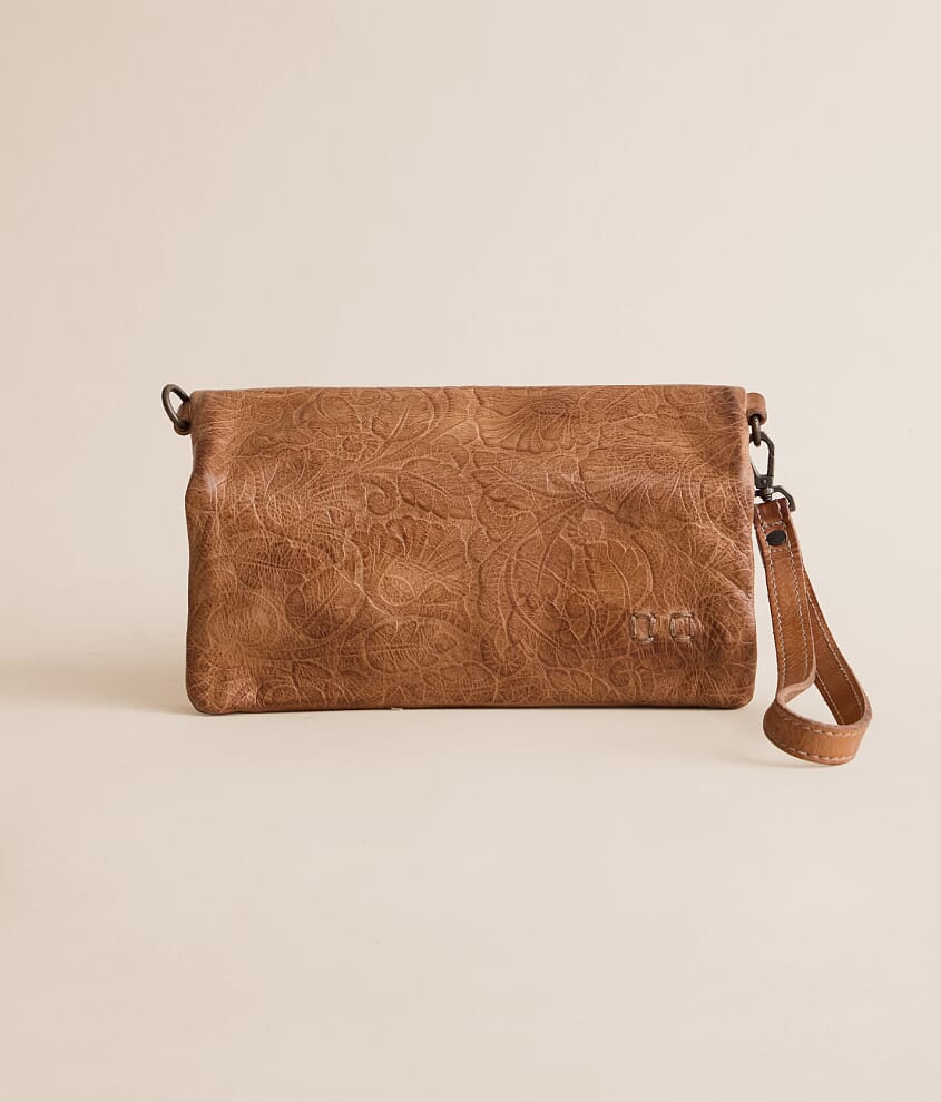 Cadence Embossed Leather Crossbody Purse - thumbnail 2